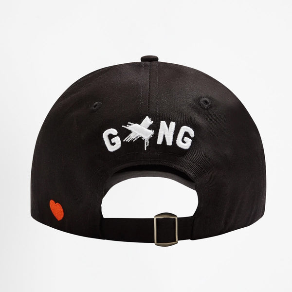 GXNG LOGO CAP - BLACK/GREY - Gxngclothing
