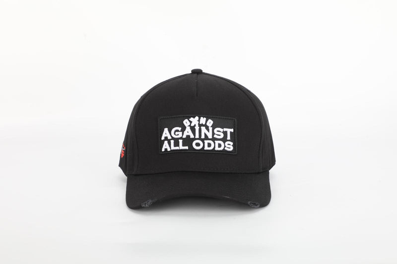 AGAINST ALL ODDS CAP - BLACK - Gxngclothing